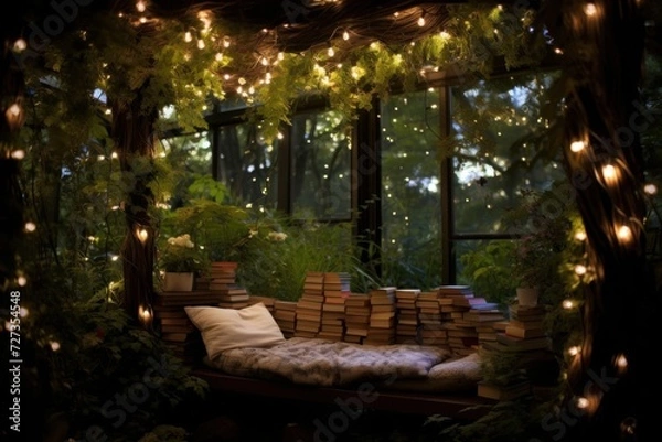 Obraz Enchanted Forest Reading Nook