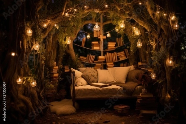 Obraz Forest Reading Nook
