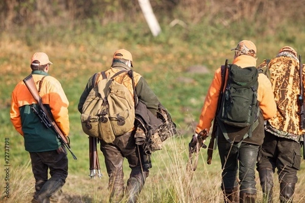 Fototapeta Treibjagd