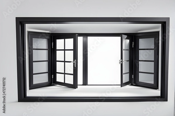 Fototapeta room with window