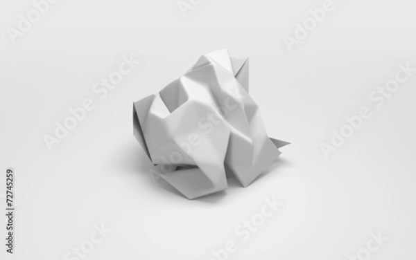 Obraz Crumpled paper