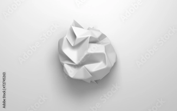 Obraz Crumpled paper