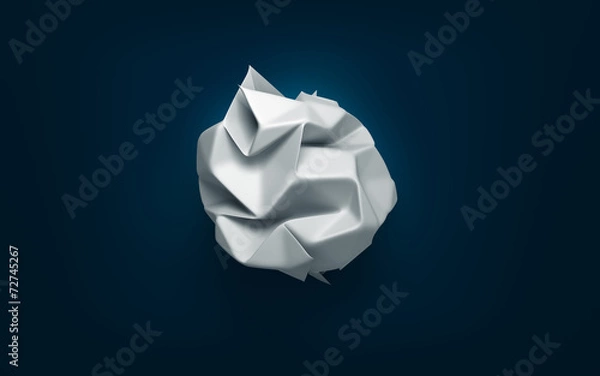Obraz Crumpled paper