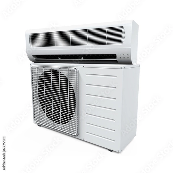 Fototapeta Air Conditioner Isolated