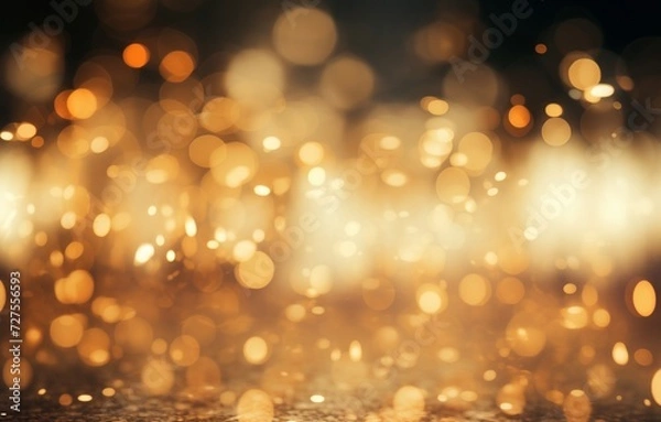 Obraz luxury background. Gold bokeh 