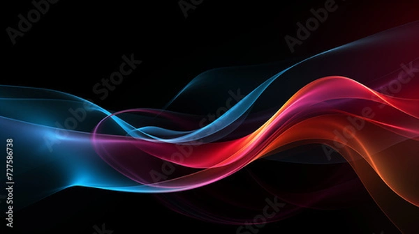 Obraz Abstract colorful fabric background