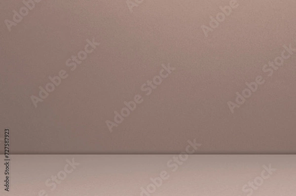 Obraz Background Wall Studio Shadow Nude Color Kitchen Podium Table Product Backdrop Room  Beige Pattern Gradient Light Bg 3d Mockup Cosmetic Abstract Color Pastel Texture Scene Summer Loft Scene Template.