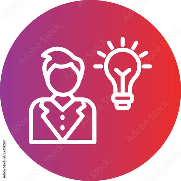 Fototapeta Understand Icon Style