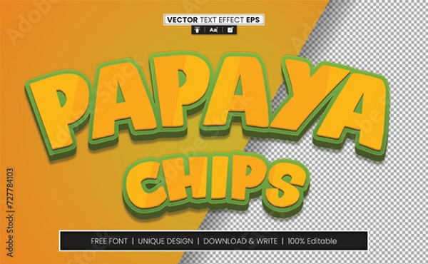 Fototapeta Text Effect Fully Editable