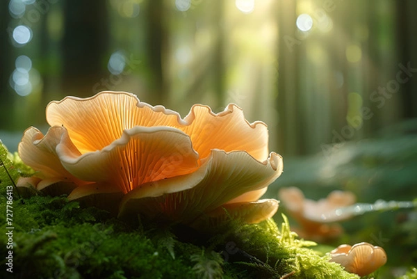 Obraz mushroom in the forest