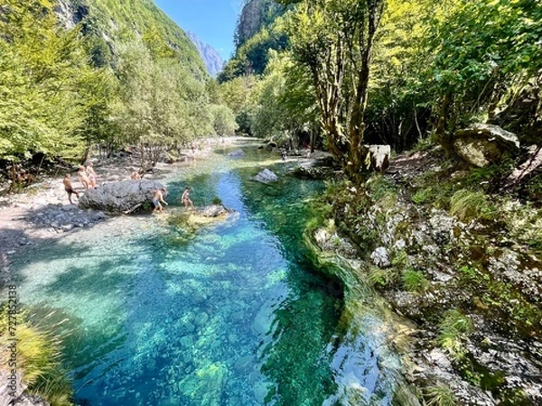 Obraz Blue Eye Albania, Valbone, Theth, Thethi, Europe,