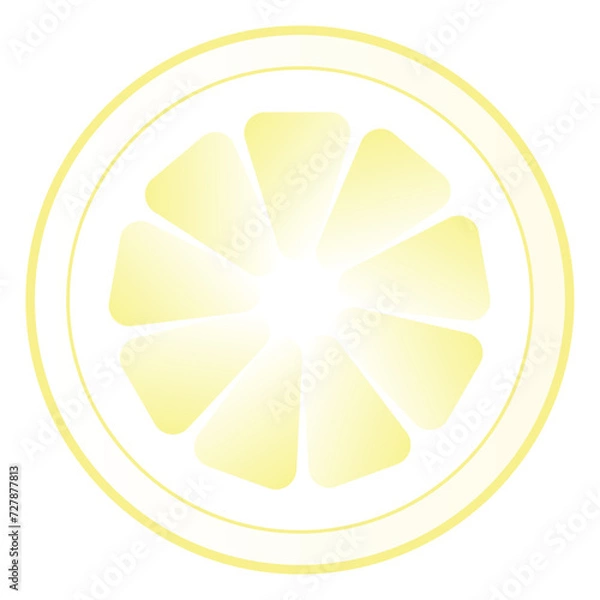 Obraz レモンの輪切り