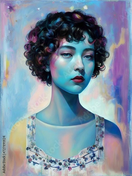 Obraz woman in colour