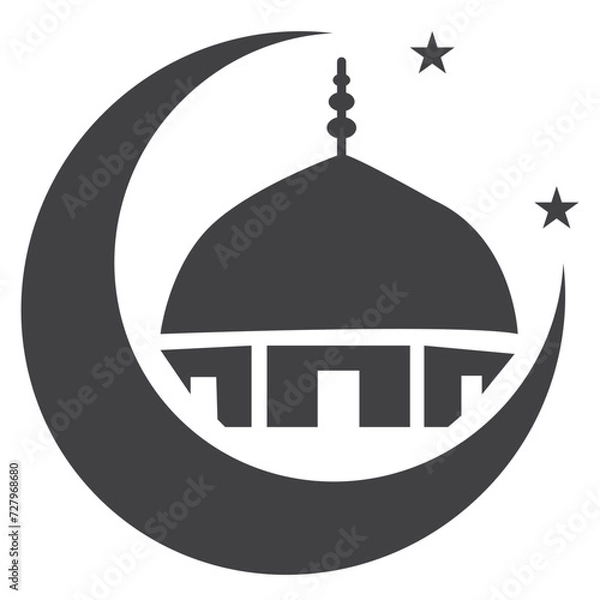 Obraz Mosque icon vector illustration eps 