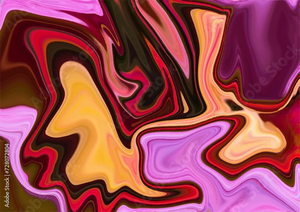 Fototapeta colourful liquid background