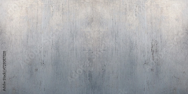 Obraz Panoramic old silver metal texture and background