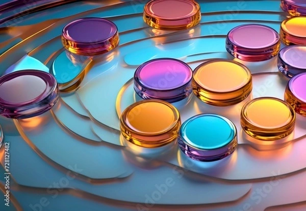 Obraz  bubbles Soothing Rhythms.