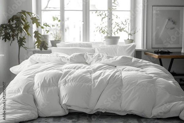 Fototapeta goose down comforter queen size