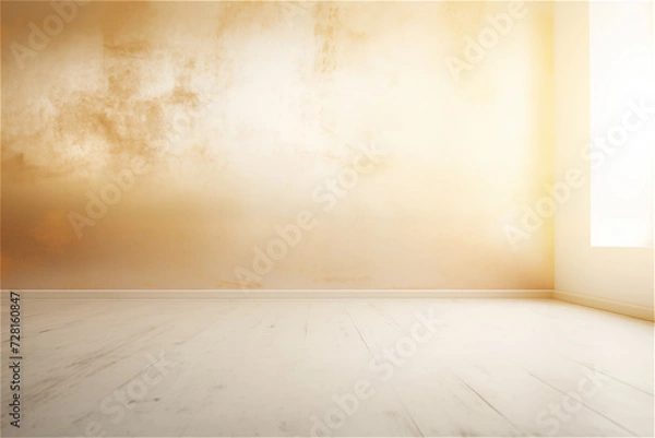 Obraz empty room with floor