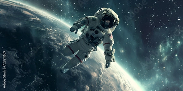Obraz astronaut in space