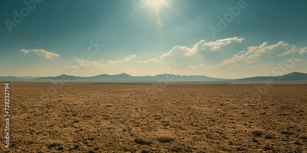 Obraz sunset over the field