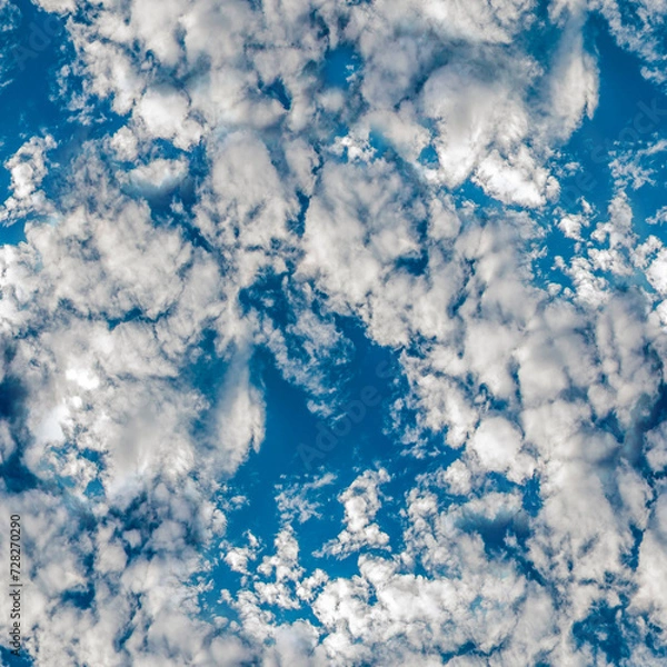 Fototapeta sky, texture, seamless background, pattern, clouds, beautiful background, seamless