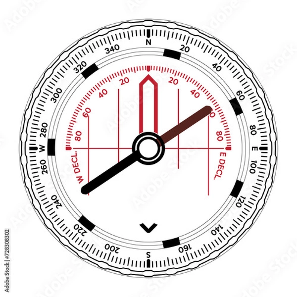 Fototapeta Compass
