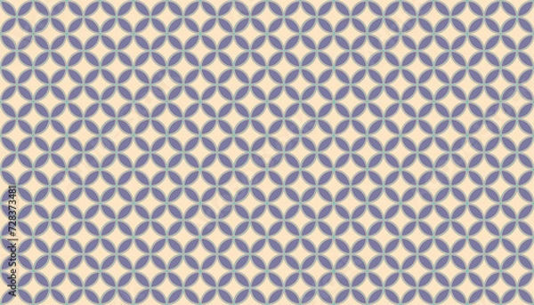 Fototapeta Seed of Life Seamless Vector Pattern. Yoga, Healthcare,