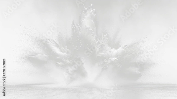 Fototapeta Cloud explosion vectet motion effect 10