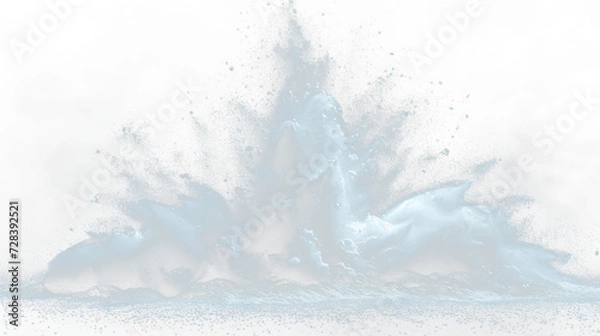 Fototapeta Cloud explosion vectet motion effect 4