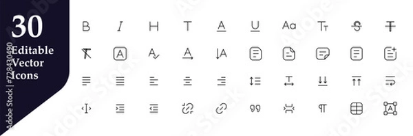 Obraz Editor icon set. Get these awesome material editable icon set.