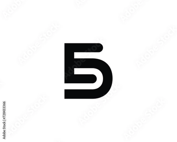 Fototapeta ED DE Logo design vector template