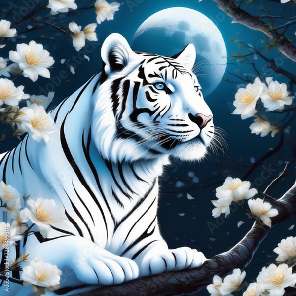 Obraz tiger in the snow