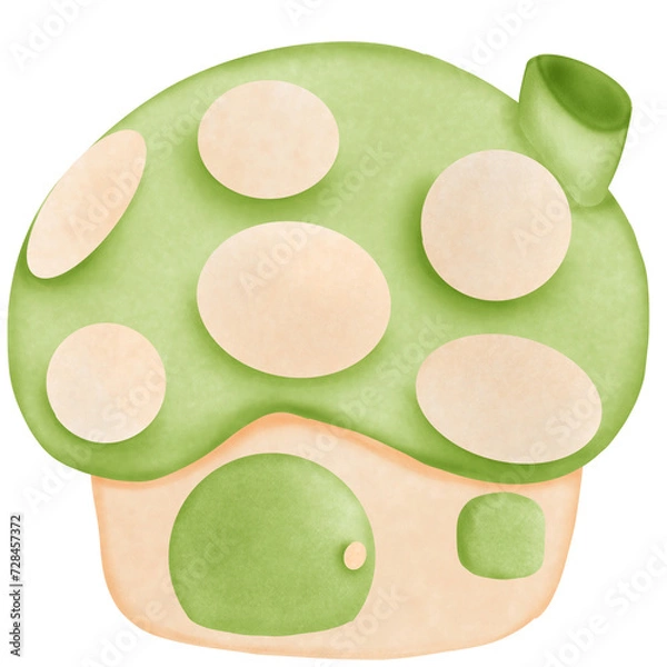 Obraz Mushroom house