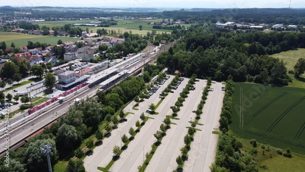 Obraz Grafing Bahnhof