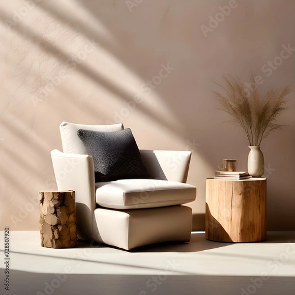 Obraz sofa and table