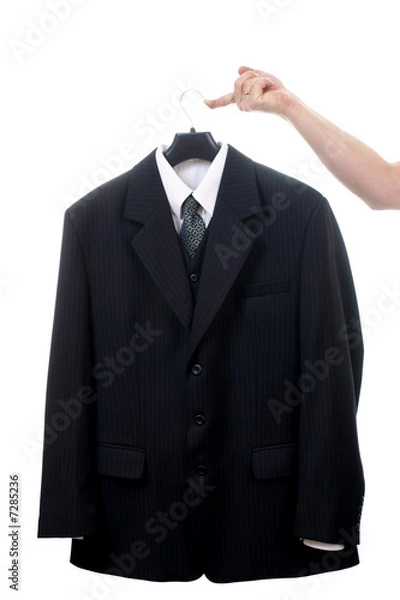Obraz Suit on hanger
