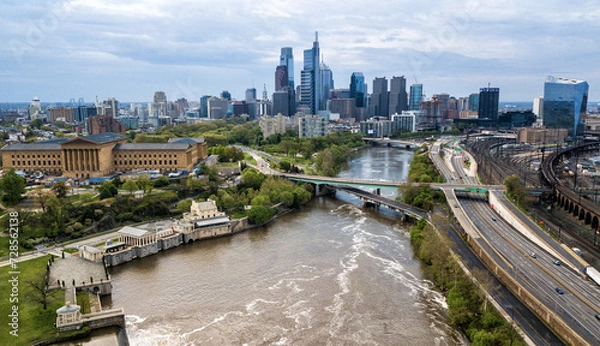 Obraz Philadelphia Skyline