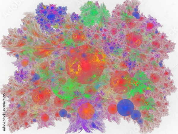 Obraz creative work fractal illustration