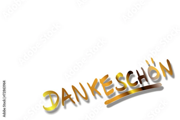 Obraz Dankeschön...
