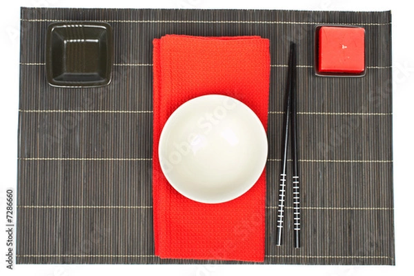 Obraz Oriental table setting