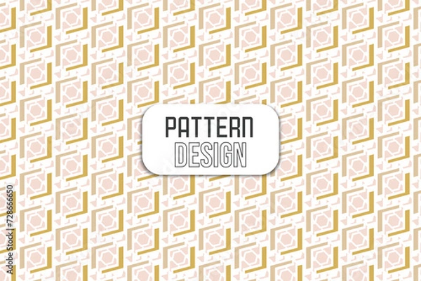 Obraz Creative geometric pattern design