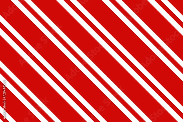 Fototapeta Red and white stripe wallpaper vector background.