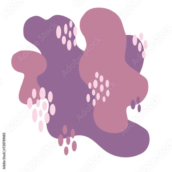 Fototapeta Abstract template for backing text, website, simple shape storizas in pink colors