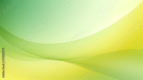 Obraz green and yellow background