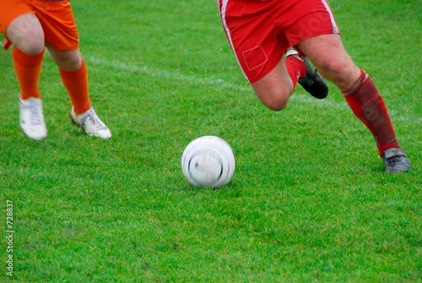 Obraz fußballzweikampf