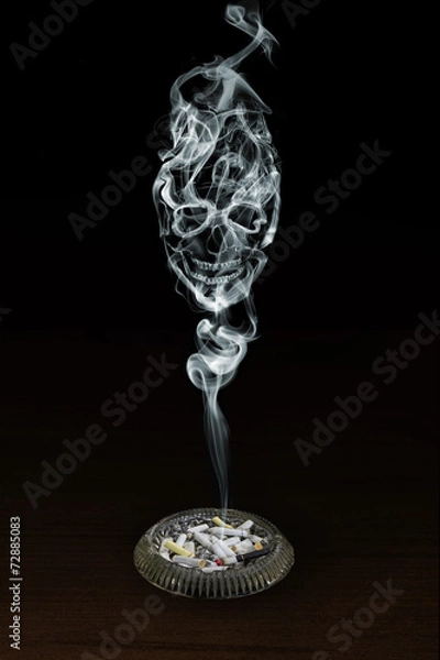 Fototapeta Smoking is dangerous!