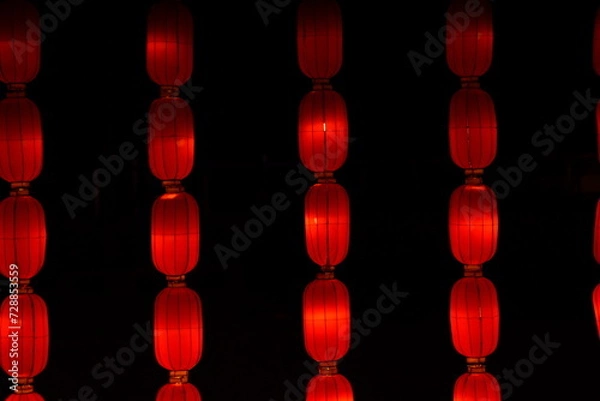 Obraz lampion asiatique