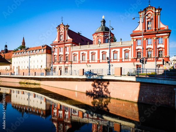 Fototapeta The Ossolineum in Wroclaw, Poland