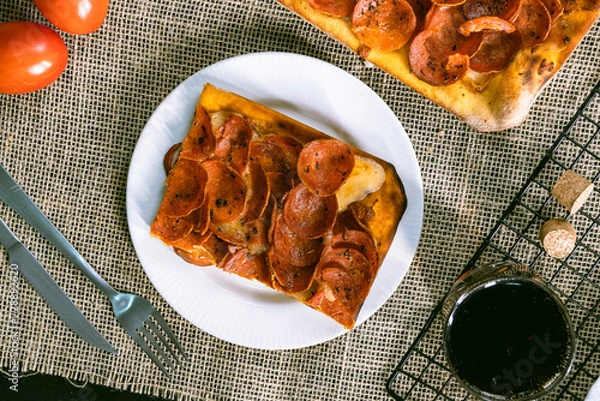 Obraz stew with vegetables